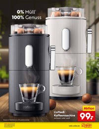 Netto Marken-Discount Kaffeevollautomat im Prospekt 