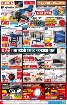 Bohrmaschine im Norma Prospekt "Mehr fürs Geld" mit 20 Seiten (Wolfsburg)