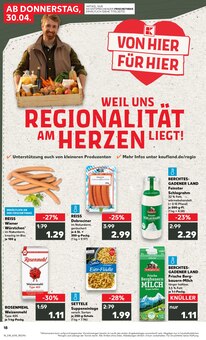 Eier im Kaufland Prospekt "Aktuelle Angebote" mit 62 Seiten (Augsburg)