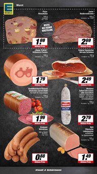 Wurst im EDEKA Prospekt "Aktuelle Angebote" mit 19 Seiten (Recklinghausen)