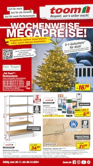 Adventskalender Angebot im aktuellen toom Baumarkt Prospekt auf Seite 3