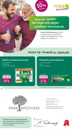 mea - meine apotheke Prospekt für Duisburg mit 4 Seiten mea - meine apotheke Prospekt für Duisburg: "Unsere September-Angebote", 4 Seiten, 01.09.2025 - 30.09.2025