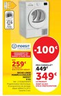 Sèche-linge pompe à chaleur 8 KG - Indesit - Hyper U à Liévin Sèche-linge pompe à chaleur 8 KG - Indesit en promo chez Hyper U Liévin à 349,00 €