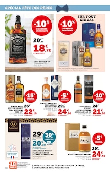 Promotion Whisky Japonais dans le prospectus Hyper U, valable du 03/06/2025 au 15/06/2025 Promo Whisky Japonais dans le catalogue Hyper U du moment à la page 40