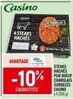 Promo Steaks hachés pur boeuf charolais surgelés à  dans le catalogue Petit Casino à Auzat-la-Combelle