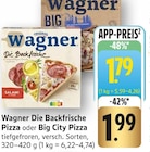 Die Backfrische Pizza Angebote von Wagner bei EDEKA Bensheim für 1,79 €