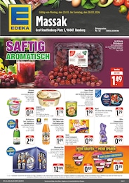 EDEKA Prospekt für Bamberg mit 4 Seiten EDEKA Prospekt für Bamberg: "Wir lieben Lebensmittel!", 4 Seiten, 23.03.2026 - 28.03.2026