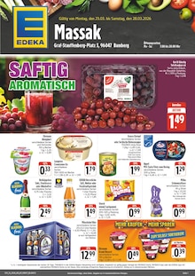 Aktueller EDEKA Bamberg Prospekt EDEKA Prospekt Bamberg "Wir lieben Lebensmittel!" mit 4 Seiten