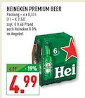 HEINEKEN PREMIUM BEER Angebote von Heineken bei Marktkauf Horn-Bad Meinberg für 4,99 €