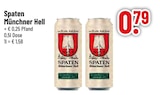 Münchner Hell im Trinkgut Prospekt Münchner Hell von Spaten im aktuellen Trinkgut Prospekt für 0,79 €