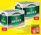 bier im Angebot bei Marktkauf in Borna bier Angebote von Beck's bei Marktkauf Borna für 10,99 €