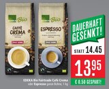 Café Crema im Angebot bei Marktkauf in Aschaffenburg Café Crema Angebote von EDEKA Bio bei Marktkauf Aschaffenburg für 13,95 €