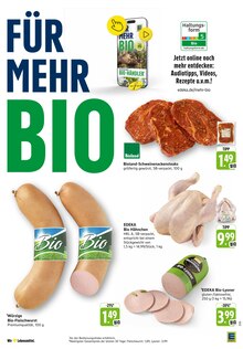 Hähnchen im EDEKA Prospekt "Aktuelle Angebote" mit 76 Seiten (Pforzheim)