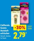 Autolufterfrischer im Angebot bei Lidl in Dortmund Autolufterfrischer Angebote von California Scents bei Lidl Dortmund für 2,79 €