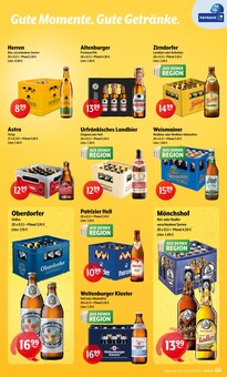 Bier im Getränke Hoffmann Prospekt "Aktuelle Angebote" mit 8 Seiten (Hof)