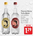 Trinkgut Rüsselsheim - Thomas Henry Tonic Water Angebot im Prospekt Thomas Henry Tonic Water bei Trinkgut im Rüsselsheim Prospekt für 1,29 €