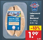 Leberwurst im Netto Marken-Discount Prospekt Leberwurst von Wolf im aktuellen Netto Marken-Discount Prospekt für 1,99 €