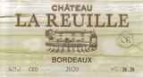 AOC Bordeaux Rouge 2020 - CHÂTEAU DE REUILLE en promo chez Intermarché Super Limoges à 19,99 €