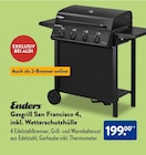 Gasgrill San Francisco 4, inkl. Wetterschutzhülle Angebote von Enders bei ALDI Nord Eberswalde für 199,00 €