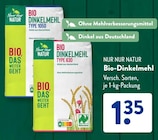 Bio-Dinkelmehl Type 1050 im Angebot bei ALDI SÜD in Saarbrücken Bio-Dinkelmehl Type 1050 Angebote von Nur Nur Natur bei ALDI SÜD Saarbrücken für 1,35 €