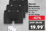 Herren-Retroboxer im Angebot bei Kaufland in Lörrach Herren-Retroboxer Angebote bei Kaufland Lörrach für 19,99 €