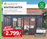 Wintergarten Angebote von Juskys bei Marktkauf Esslingen für 2.799,00 €