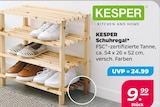 Schuhregal Angebote von KESPER bei Netto mit dem Scottie Lutherstadt Wittenberg für 9,99 €