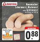 Hausmacher Leberwurst bei EDEKA im Essen Prospekt für 0,88 €