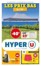 Catalogue Hyper U à Tavers, avec 56 pages Prospectus Hyper U à Tavers, "Hyper U", 56 pages, 11/06/2025 - 22/06/2025