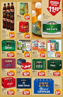 Becks im aktuellen REWE Prospekt (Mönchengladbach) Becks im REWE Prospekt "Dein Markt" mit 32 Seiten (Mönchengladbach)