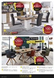 Wohnzimmer im BRAUN Möbel-Center Prospekt in Villingen-Schwenningen Aktueller BRAUN Möbel-Center Prospekt mit Wohnzimmer, "ALLE PREISE NOCHMAL GESENKT!", Seite 4