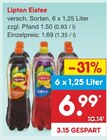 Eistee versch. Sorten von Lipton für 1,69 € bei Netto Marken-Discount im Angebot Eistee versch. Sorten von Lipton im aktuellen Netto Marken-Discount Prospekt
