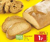 Bauernbrot im Angebot bei Netto Marken-Discount in Wuppertal Bauernbrot Angebote von BACKSTUBE bei Netto Marken-Discount Wuppertal für 1,00 €