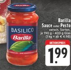 Sauce im Angebot bei E center in Voerde Sauce Angebote von Barilla bei E center Voerde für 1,99 €