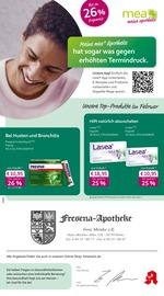 mea - meine apotheke Apotheken Prospekt der aktuellen Woche mit 4 Seiten, gültig von 01.02.2026 bis 28.02.2026, in Emden und Umgebung Aktueller mea - meine apotheke Apotheken Prospekt in Emden und Umgebung, "Unsere Februar-Angebote" mit 4 Seiten, 01.02.2026 - 28.02.2026