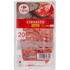 Chorizo en tranches - CARREFOUR EXTRA en promo chez Carrefour Chorizo en tranches - CARREFOUR EXTRA dans le catalogue Carrefour