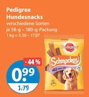 Hundesnacks im V-Markt Prospekt Hundesnacks von Pedigree im aktuellen V-Markt Prospekt für 0,99 €
