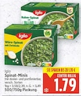 Rahm-Spinat von Iglo für 1,79 € bei E center im Angebot Rahm-Spinat von Iglo im aktuellen E center Prospekt