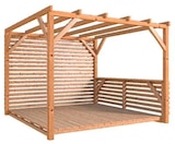 Pergola bois massif "New Concept" 3 x 3 mètres - Brico Dépôt à Toulon Pergola bois massif "New Concept" 3 x 3 mètres en promo chez Brico Dépôt Toulon à 549,00 €