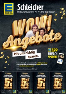 EDEKA Prospekt WOW! Angebote mit 2 Seiten