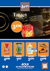 Catalogue Meubles & Décorations B&M en cours à Saint-Marc-Jaumegarde et alentours, "Tables En Fête", 18 pages, 19/11/2025 - 02/12/2025