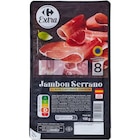 Jambon Serrano - CARREFOUR EXTRA - Carrefour Jambon Serrano - CARREFOUR EXTRA à 1,75 € dans le catalogue Carrefour