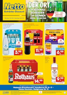 Aktueller Netto Marken-Discount Waldsolms Prospekt Netto Marken-Discount Waldsolms Prospekt "DER ORT, AN DEM DU IMMER AUSGEZEICHNETE PREISE FINDEST." mit 2 Seiten