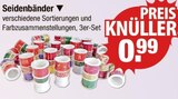 Seidenbänder im aktuellen V-Markt Prospekt für 0,99 €