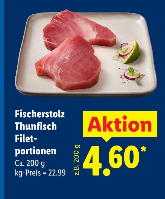 Thunfisch Filetportionen