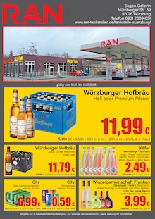 Bier im aktuellen RAN Prospekt (Würzburg) Bier im RAN Prospekt "RAN" mit 4 Seiten (Würzburg)