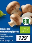Lidl Dinklage - Braune Bio Kulturchampignons Angebot im Prospekt Braune Bio Kulturchampignons bei Lidl im Dinklage Prospekt für 1,79 €