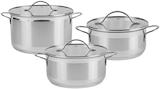 Aktuelles Edelstahltopf mit Glasdeckel Angebot bei REWE in Ingolstadt ab 9,99 €