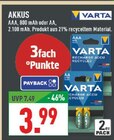 Aktuelles Recharge Accu Recycled AAA Angebot bei Marktkauf in Bottrop ab 3,99 €