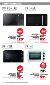 Micro-Ondes Grill Angebote im Prospekt "Super U" von Super U Micro-Ondes Grill Angebote im Prospekt "Super U" von Super U auf Seite 10